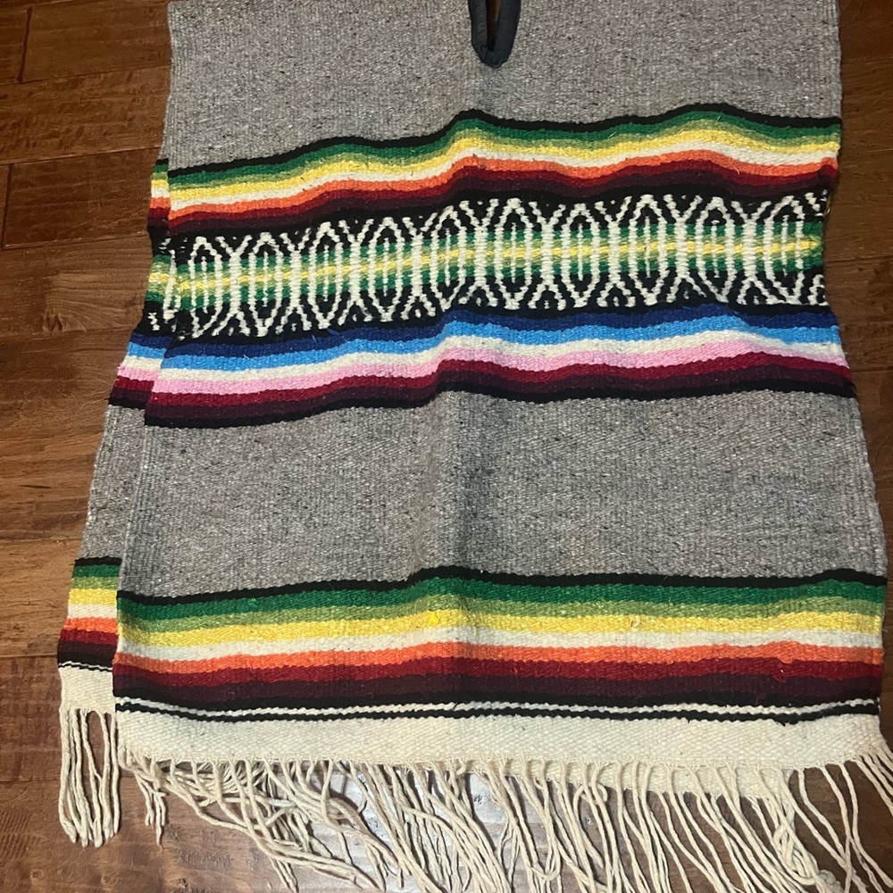 SALE! Beautiful Vintage Serape